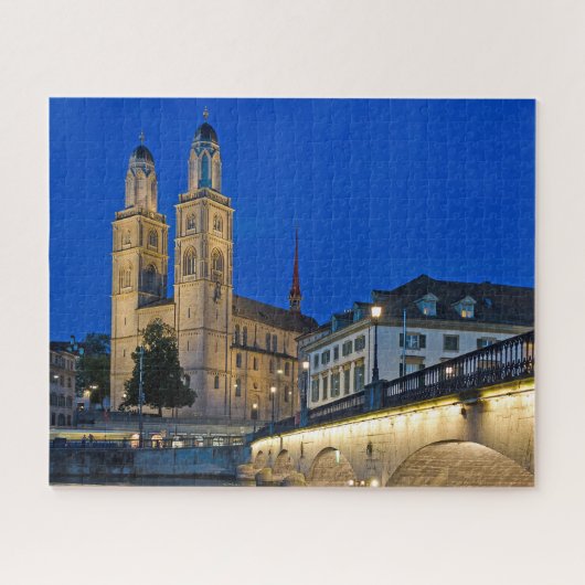 Puzzle de la cathédrale de Zurich (Horizontal)