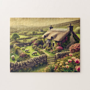 Puzzle de la Chaumière Irlandaise, Scène de Campag