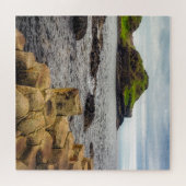 Puzzle de la Chaussée du Géant | Art basaltique cô (Horizontal)