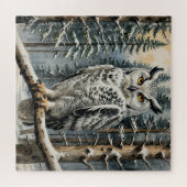 Puzzle de la Chouette d'hiver (Horizontal)