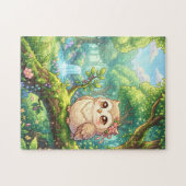 Puzzle de la chouette forestière (Horizontal)