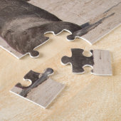 Puzzle de la colonie de phoques devant le navire (Côté)