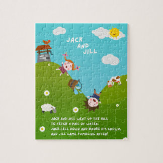 Puzzle de la comptine Jack et Jill