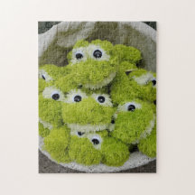 Puzzle de la Corbeille de Grenouilles, 28 x 36 cm,