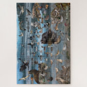 Puzzle de la côte Pacifique (Vertical)