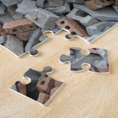 Puzzle de la démolition des bâtiments (Côté)