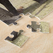 Puzzle de la famille des éléphants (Côté)