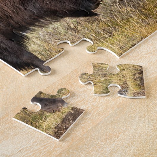 Puzzle de la faune - Puzzle de Buffalo (Côté)