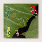 Puzzle de la faune : Puzzle de grenouille à sourci (Horizontal)