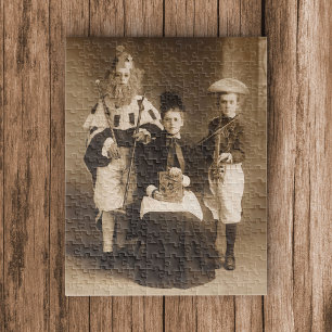 Puzzle de la fête du costume vintage