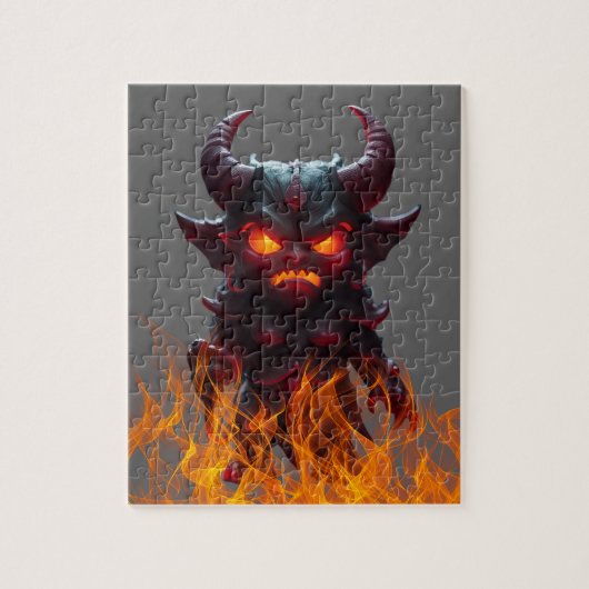 Puzzle de la figure de démon (Vertical)