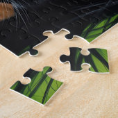 PUZZLE DE LA FILLE ET DU CHAT D'ART (Côté)