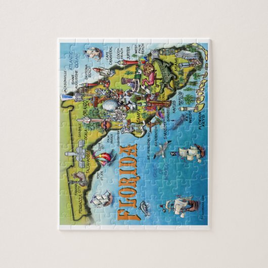 Puzzle de la Floride (Vertical)