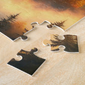 Puzzle de la forêt automnale (Côté)