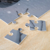 Puzzle de la forêt celtique enchantée d'hiver (Côté)