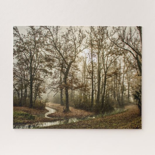 Puzzle de la forêt d'automne (Horizontal)