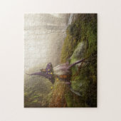 Puzzle de la forêt de fées de champignons magiques (Vertical)