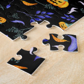 Puzzle de la forêt d'Halloween (Côté)