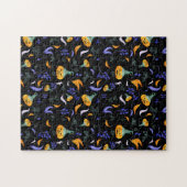 Puzzle de la forêt d'Halloween (Horizontal)