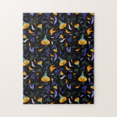 Puzzle de la forêt d'Halloween (Vertical)