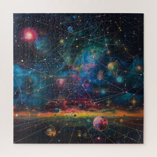 Puzzle de la galaxie cosmique (Vertical)