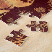 Puzzle de la girafe - Peinture (Côté)