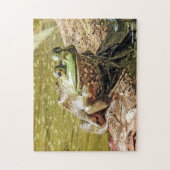 Puzzle de la grenouille taureau (Vertical)