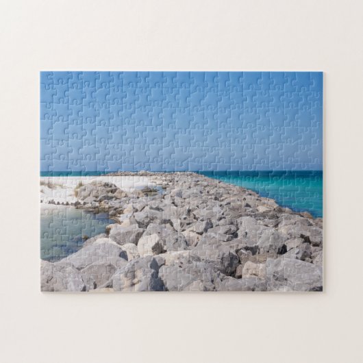 Puzzle de la Jetée au Milieu de Shell Island (Horizontal)
