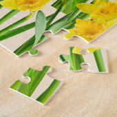 Puzzle de la jonquille de la fête des mères (Côté)