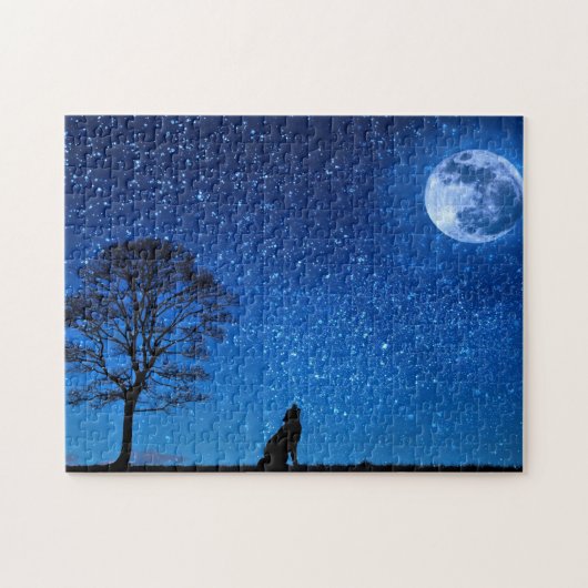 Puzzle de la Lune du Loup (Horizontal)