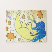 Puzzle de la lune et des étoiles (Horizontal)