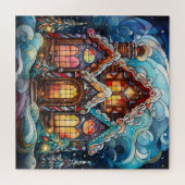 Puzzle de la maison de pain d'épice (Horizontal)