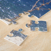 Puzzle de la mer bleue grecque (Côté)