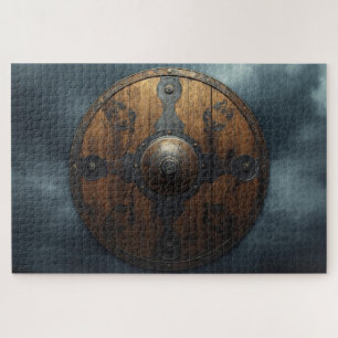 Puzzle de la muraille de boucliers vikings