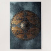 Puzzle de la muraille de boucliers vikings (Vertical)