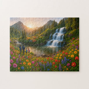 Puzzle de la nature en famille – Lever de soleil s