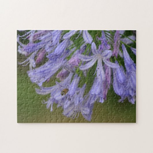 Puzzle de la nature florale des abeilles (Horizontal)