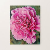 Puzzle de la nature rose de la carnation (Vertical)