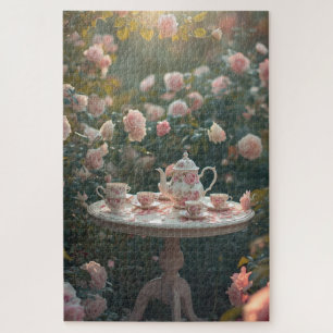 Puzzle de la niche de lecture florale