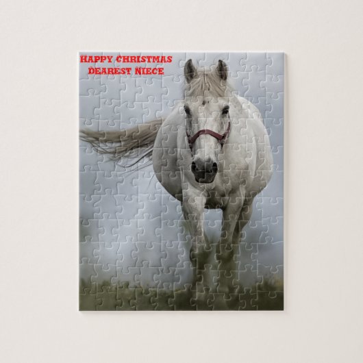 Puzzle de la nièce de Noël (Vertical)