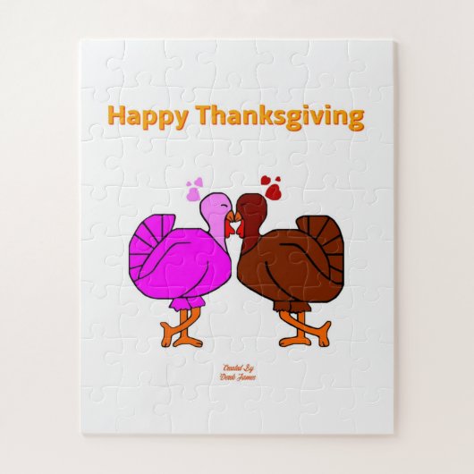 Puzzle de la passion de Thanksgiving 16" X 20" (Vertical)