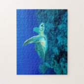 Puzzle de la petite tortue marine (Vertical)