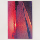 Puzzle de la plage au coucher du soleil tropical (Vertical)
