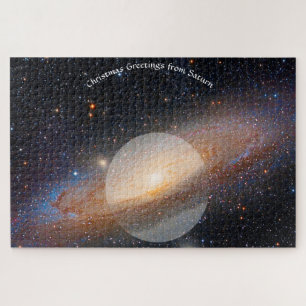Puzzle de la planète Saturne