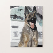 puzzle de la police K-9 (Vertical)