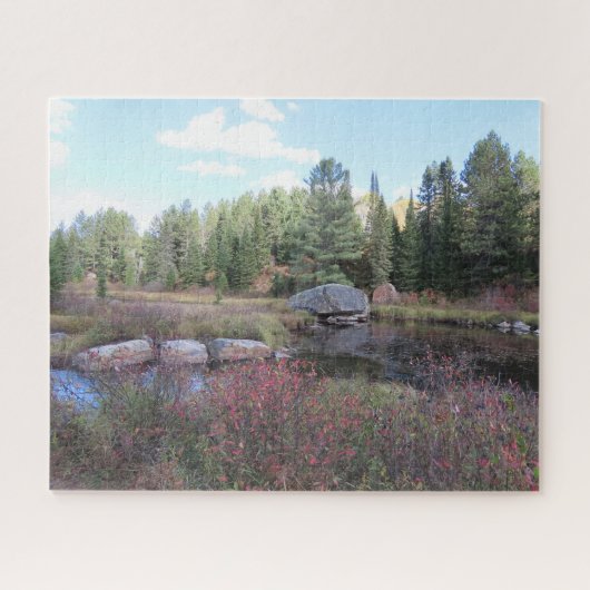 Puzzle de la rivière d'automne n°1 (Horizontal)