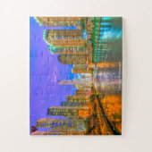 Puzzle de la rivière de Chicago (Vertical)
