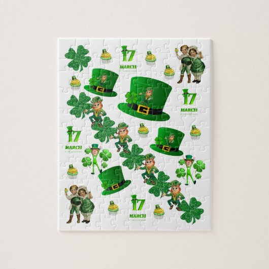 Puzzle de la Saint Patrick (Vertical)