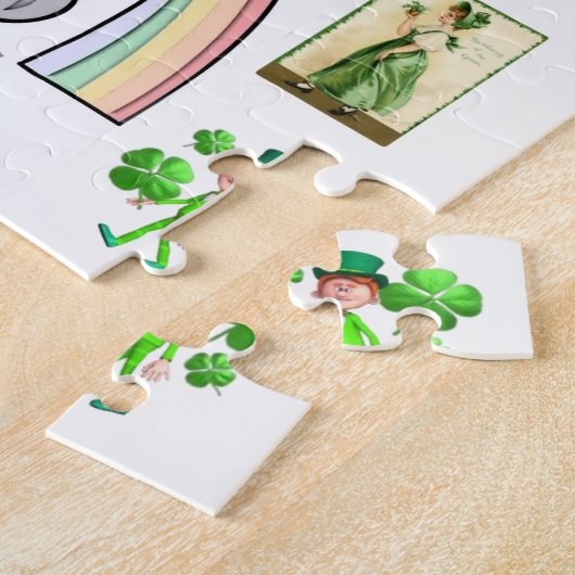 Puzzle de la Saint Patrick (Côté)