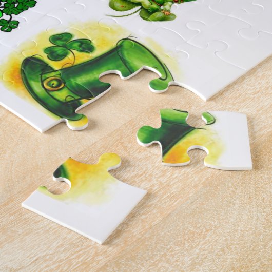 Puzzle de la Saint Patrick (Côté)